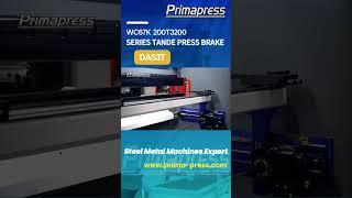 Sheet metal plate cnc tandem hydraulic press brake bending machine 200ton