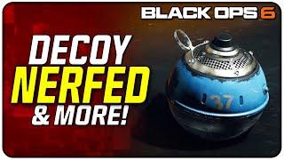 Decoy Nerfed, XP Changes, Bug Fixes & More! (Black Ops 6 Patch Details Oct 26th)