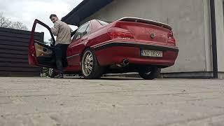 Peugeot 406 swap 3.0 XFZ straight pipe exhaust V1 - french civic xD