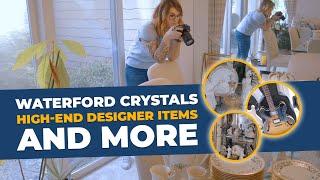 Waterford Crystals, High-end Designer Items and more! | Aaron's Estate Sales