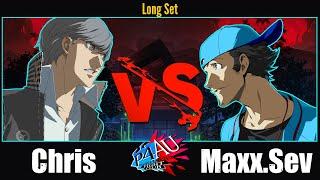 [P4AU2.5] Chris (Narukami) vs Maxx.Sev (Junpei) Long Set