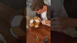 a ball made from cubes