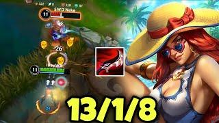 WILD RIFT ADC // THIS FORTUNE GOT MASSIVE DAMAGE WITH THIS BUILD AND RULES IN PATCH 6.0C GAMEPLAY!