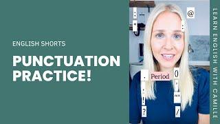Learn English — Punctuation practice!