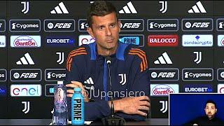 Conferenza stampa THIAGO MOTTA pre Empoli-Juve: "Douglas Luiz e Koop grandi giocatori, su Rabiot..."