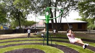 Hurricane Swing with Button Seats - Outdoor Playground Equipment