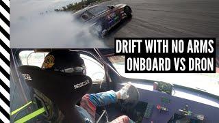 Drift with no arms - ONBOARD vs DRON | Bartosz Ostałowski