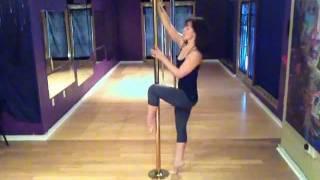 Pole Dance in Austin, TX: Basic Fireman Spin - Beginner