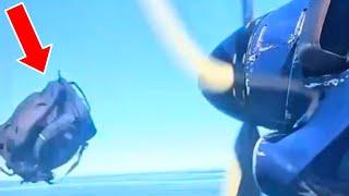 BAG HITS PROPELLER MIDAIR - Daily dose of aviation