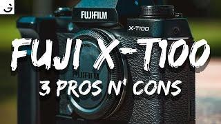 Fujifilm X-T100 | 3 Pros & Cons