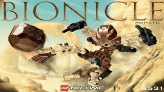 LEGO Bionicle 2001 POHATU 8531 - Лего Бионикл ПОХАТУ