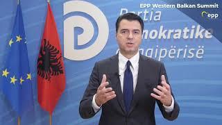 EPP EU-Western Balkans Summit - Leaders messages: Lulzim Basha