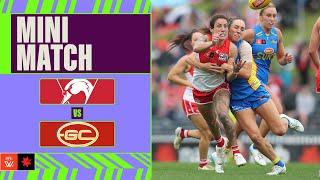 Sydney Swans v Gold Coast Suns Mini Match | Week Eight, 2024 | AFLW