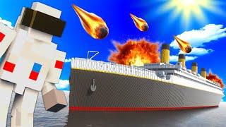 We Destroyed the Titanic with Meteorites in Teardown Multiplayer!