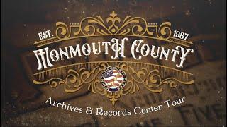 Tour of the Monmouth County Archives and Records Center, Division of the County Clerk's Office