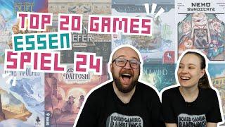 20 games we have to get at Essen Spiel 24! - Top anticipated games!