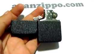 Zippo 28582 1941 Black Crackle UNBOXING - aganzippo.com