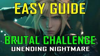 Final Fantasy 7 Rebirth - EASY WAY to defeat BRUTAL CHALLENGE: UNENDING NIGHTMARE