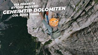 Via Ferrata Ettore Bovero - ein SCHWINDELERREGENDER GEHEIMTIP IN DEN DOLOMITEN! 360 GRAD