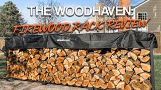 The Best Firewood Rack I've Ever Tested | Woodhaven Firewood Rack Review