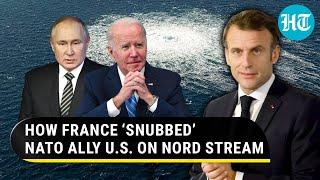 France sides with Russia on Nord Stream attacks? ‘U.S. obviously blew up,’ says French leader