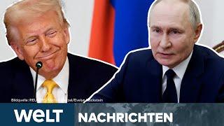 WAFFENRUHE IN DER UKRAINE: Ball liegt bei Putin! Diese Druckmittel hat Trump gegen Russland | STREAM