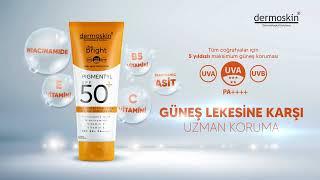 Dermoskin Be Bright Pigmentyl SPF50+ ile Uzman Güneş Koruması