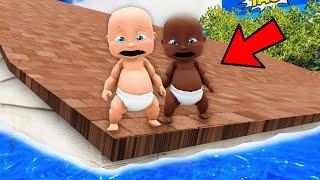 Two Babies Escape Flood on Roof!