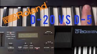 Which Roland D-Series is right for you?  Let’s compare the D-20 workstation against the D-5