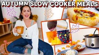 5 EASY AUTUMN SLOW COOKER RECIPES 2020 | Budget AND Family Friendly CROCKPOT Recipes