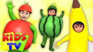 Canção de frutas | Educação para crianças | Kids Tv em Português | Desenho animado | Pré escola