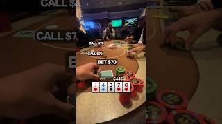 WE FLOP A SET & GET 3 STREETS OF VALUE TOWN!! *MAX VALUE #shorts #poker