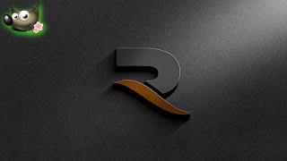 Design a Professional Letter R Logo in GIMP | GIMP 2024 Logo Design Tutorial (Step-by-Step)