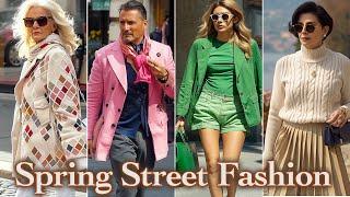  Milan Street Fashion. Spring Fashion Trends. How people dress in April 2024. Italian Fashion VLOG