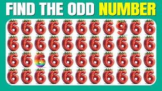 Find the ODD One Out - Numbers Edition️2️⃣3️⃣ | 40 Levels | Easy, Medium, Hard | Quizzer Odin