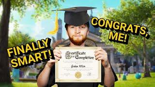 I made my own college degree . . .