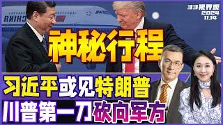 习近平出访秘鲁APEC 或有神秘行程 提前会晤特朗普！| 反华先锋卢比奥正式被提名 中方制裁受关注 | 川普“报复第一刀”砍向军方高官《33视界观》新西兰33中文台