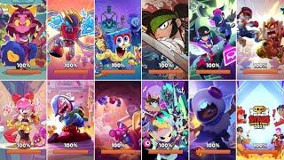 Loading Screen Evolution ( 2017-2024 ) in Brawl Stars | SpongeBob, Moe, Kenji & Scary Tales