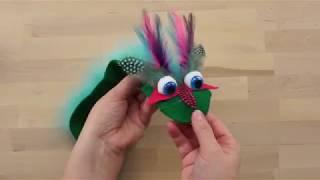 DIY Feathered Friend Sock Puppets The Feather Place