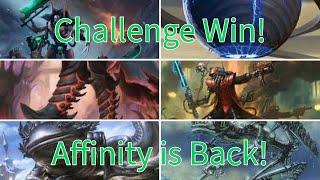 CHALLENGE WIN w. SKORPEKH SYNTHESIZER AFFINITY! Deck slaps and I'm glad to be back! MTG Legacy