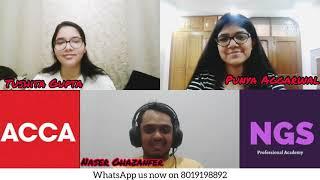 ACCA Online Classes at NGS Professional Academy | Ft. Tushita Gupta & Punya Aggarwal | ACCA in India