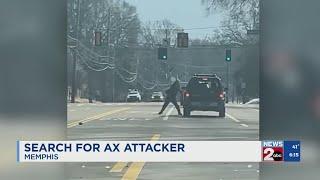 Search for axe attacker in West TN