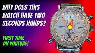 Why does this watch have two seconds hands?