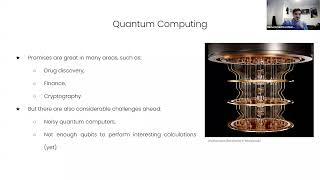 2022-01-21 NITheCS and QRG@UKZN Webinar: Mohammad Kordzanganeh, Quantum Machine Learning for ....