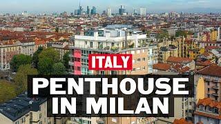 Living in Italy | А modern penthouse tour in Milan