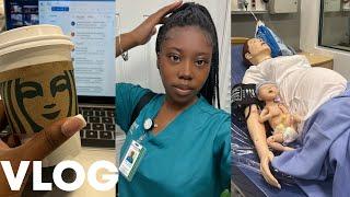 VLOG: A DAY IN THE LIFE OF A NURSING STUDENT | TOUR MY SCHOOL WITH ME