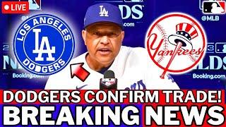 MLB URGENT! DODGERS CONFIRM MAJOR TRADE WITH NEW YORK YANKEES! DEAL DONE? LOS ANGELES DODGERS NEWS