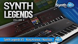 SYNTH LEGENDS V3 (26 new sounds) | KORG KRONOS / NAUTILUS | SOUND LIBRARY