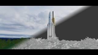 Realistic Blender Animation: VFX rocket launch