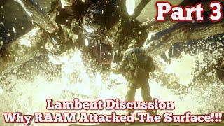 Gears of War Lore : Walkthrough Part 3 - Why RAAM Attacked The Surface!!!